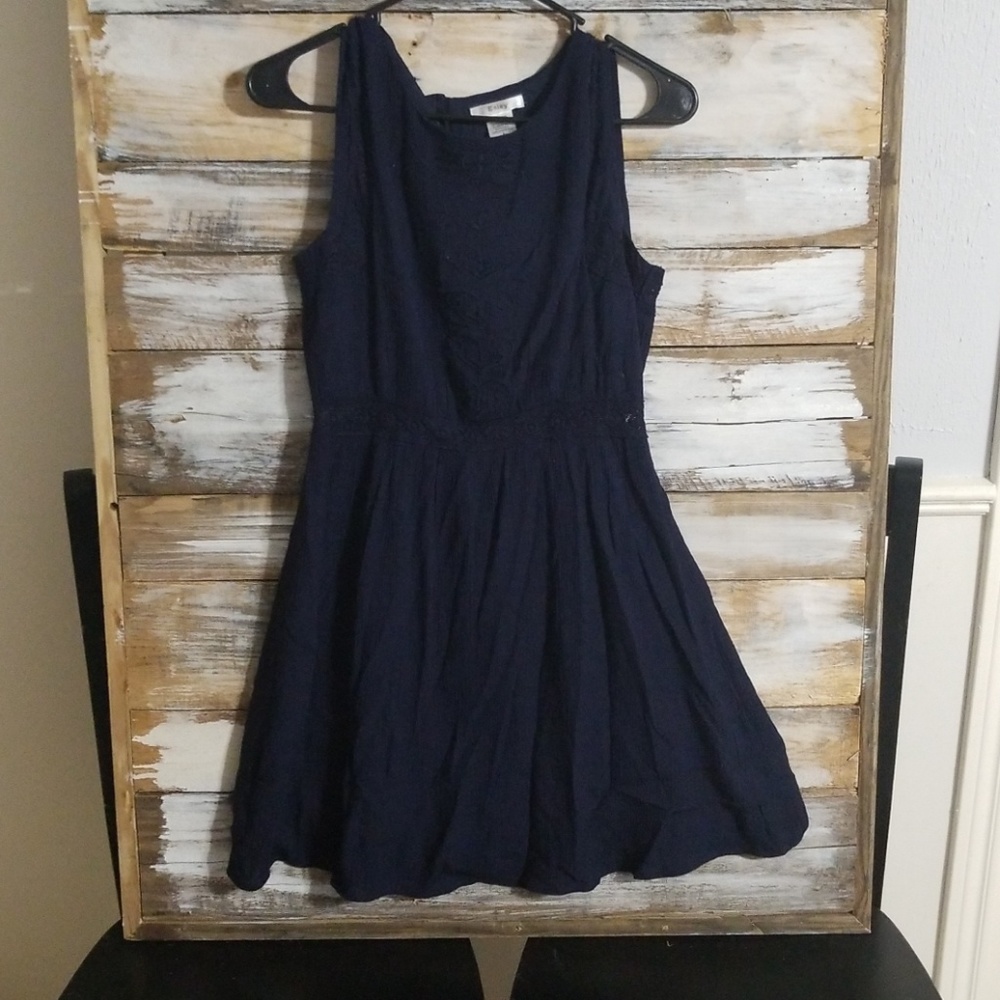 Navy blue dress